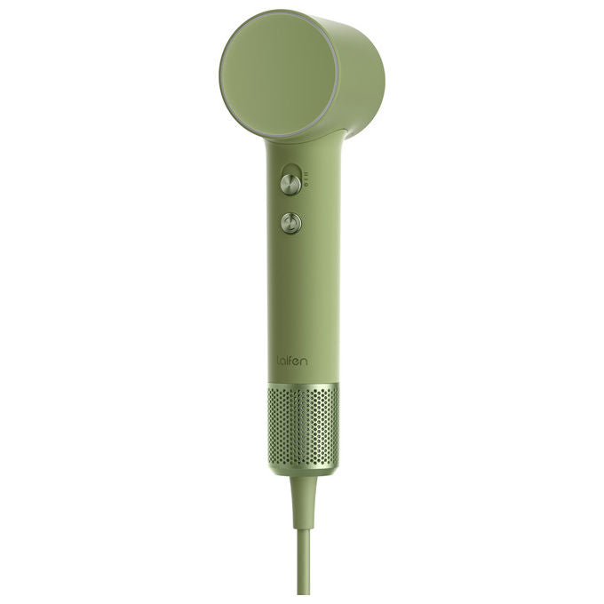 Laifen MINI Asciugacapelli 1100 W Ionico 2 velocita' 3 temperature concentratore magnetico colore Verde