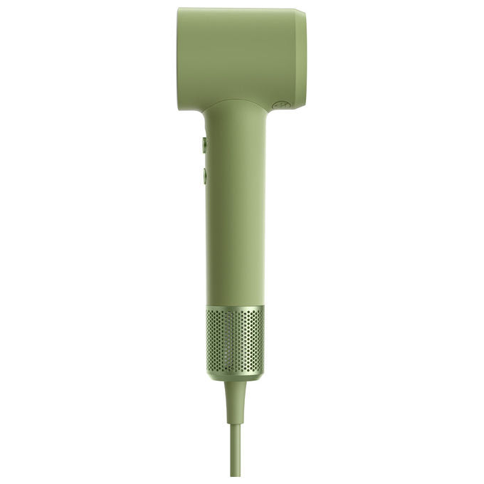 Laifen MINI Asciugacapelli 1100 W Ionico 2 velocita' 3 temperature concentratore magnetico colore Verde