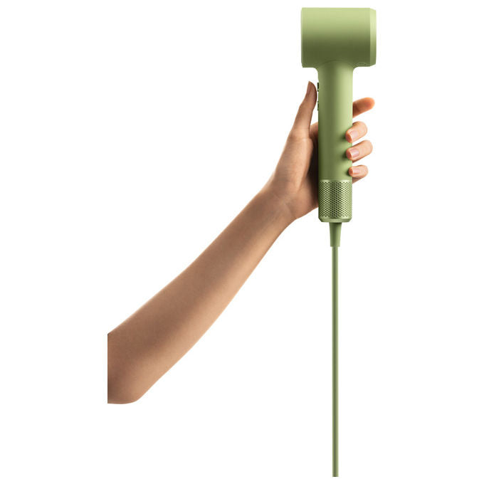 Laifen MINI Asciugacapelli 1100 W Ionico 2 velocita' 3 temperature concentratore magnetico colore Verde