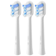 Laifen 30102-000022 Wave Testine di Ricambio per Spazzolino Elettrico Super-Clean 6 Pezzi Setole DuPont colore Bianco