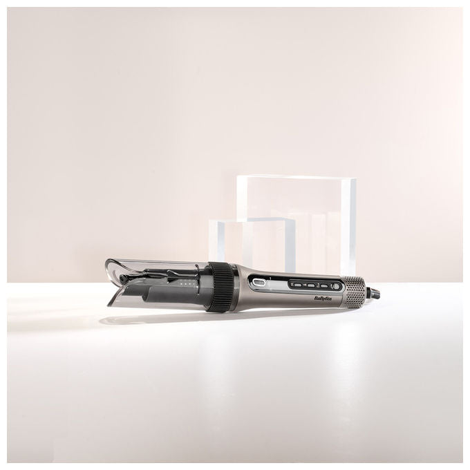 BaByliss C6688E Arricciacapelli Automatico Ceramica 440 W 4 Temperature Rotazione Automatica 360° colore Metallico