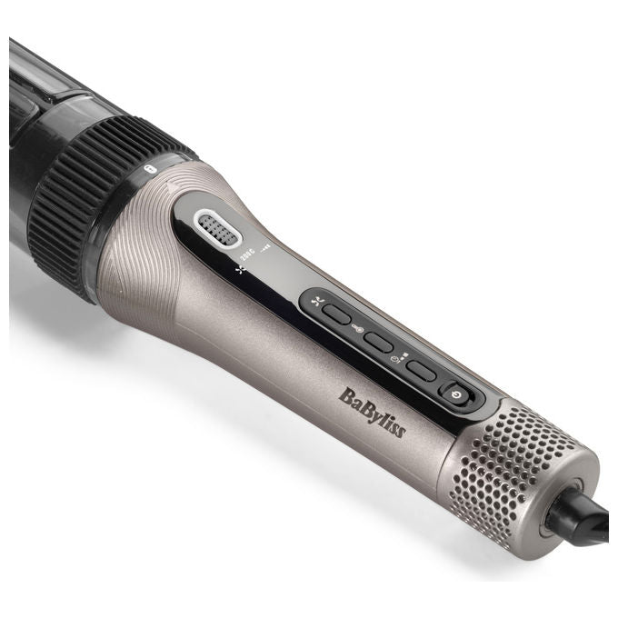 BaByliss C6688E Arricciacapelli Automatico Ceramica 440 W 4 Temperature Rotazione Automatica 360° colore Metallico