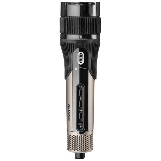 BaByliss C6688E Arricciacapelli Automatico Ceramica 440 W 4 Temperature Rotazione Automatica 360° colore Metallico