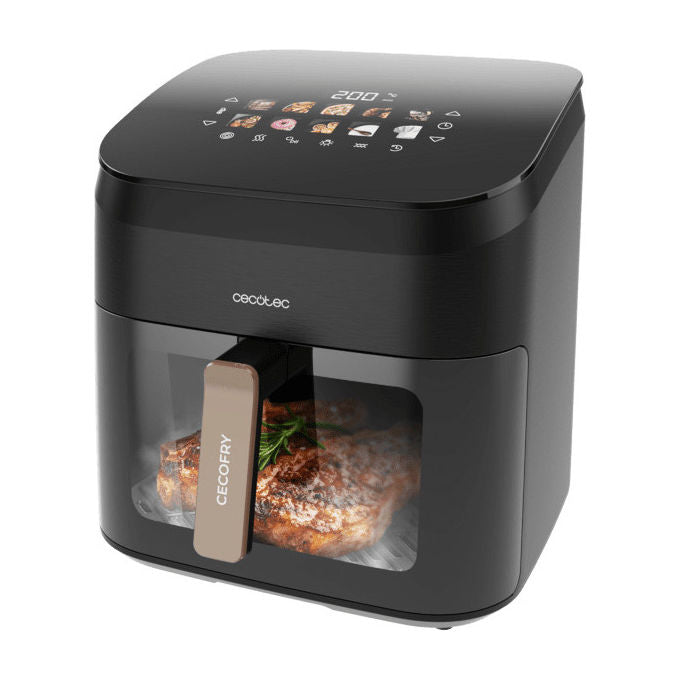 Cecotec CECOFRYandGRILL SMOKIN' 8500 Friggitrice ad aria 8.5 L 2200 W 10 programmi Touch colore Nero Marrone