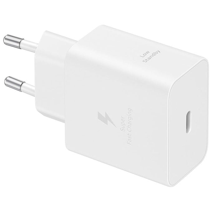 Samsung EP-T4511NWEGEU Caricabatteria Super Fast Charging 2.0 45W USB-C universale colore Bianco