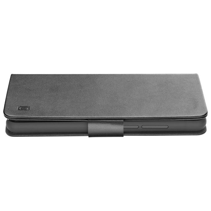 Cellularline BOOKAG2GALS25K Book Agenda Custodia a Libro Samsung Galaxy S25 Ecopelle Chiusura Magnetica RFID 3 Tasche colore Nero