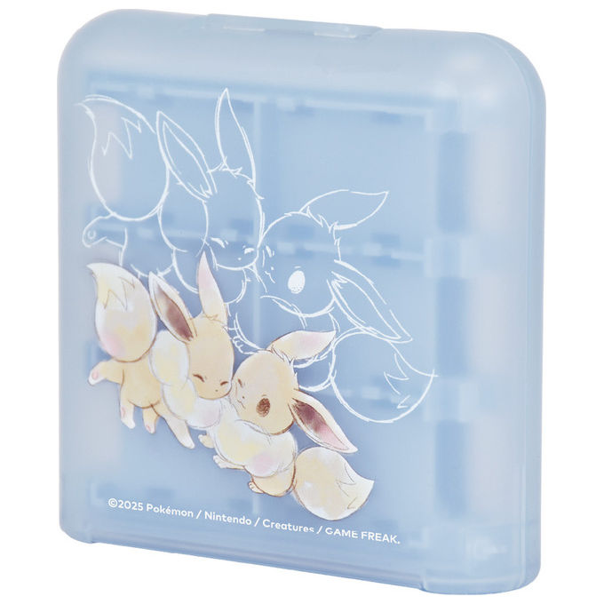 Hori NSX-084E Custodia per Cartucce Nintendo Switch 2 Eevee Cottage Core 24 Slot colore Blu nuvola