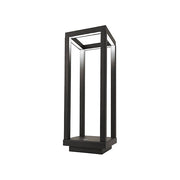 Majestic 120453 GY Lea Lampada da Tavolo LED Ricaricabile 2W 250 lm IP54 Touch USB-C Autonomia 45h colore Nero
