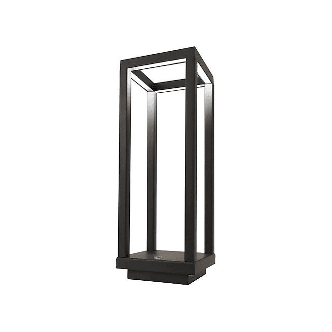 Majestic 120453 GY Lea Lampada da Tavolo LED Ricaricabile 2W 250 lm IP54 Touch USB-C Autonomia 45h colore Nero