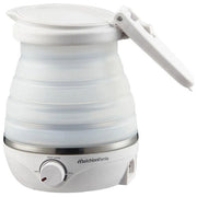 Melchioni MRS KETTLE Bollitore Elettrico Pieghevole da Viaggio 0.6 L 800 W Doppio Voltaggio colore Bianco
