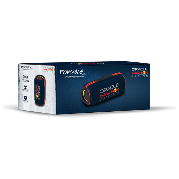 Red Bull Racing RB-SK420 Altoparlante Portatile Stereo Bluetooth 50 W TWS LED IPX5 batteria 6000 mAh colore Nero Rosso