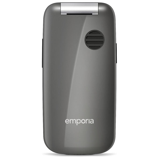 Emporia V200_001_SG emporiaONE Telefono per Anziani a Conchiglia 2G 2.4'' 2 MP Bluetooth IP54 colore Grigio Argento