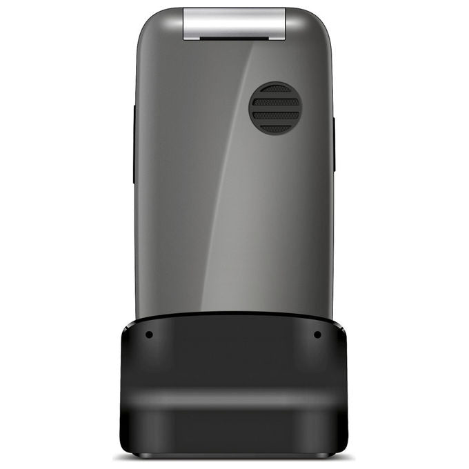 Emporia V200_001_SG emporiaONE Telefono per Anziani a Conchiglia 2G 2.4'' 2 MP Bluetooth IP54 colore Grigio Argento
