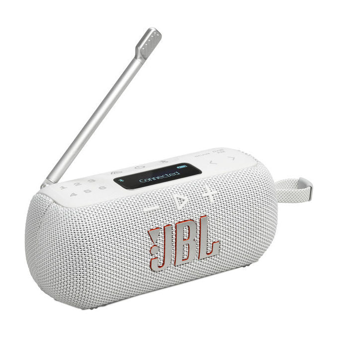 JBL TUNER3WHT TUNER 3 Radio Portatile DAB DAB+ FM Bluetooth 5.3 7W IP68 12h colore Bianco