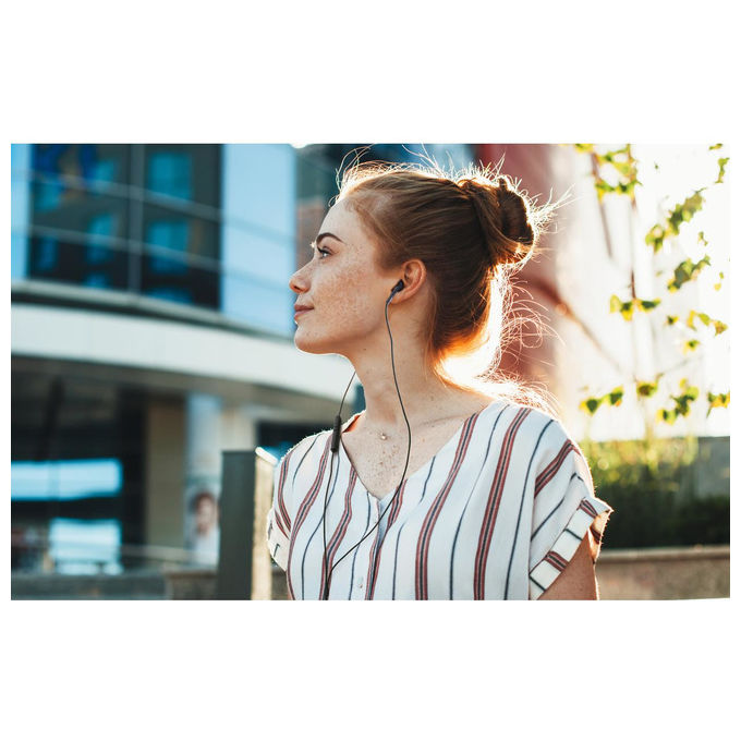 JVC HA-FR17UC Auricolari In-ear Cablati USB Tipo-C Microfono Integrato IPX2 colore Rosa