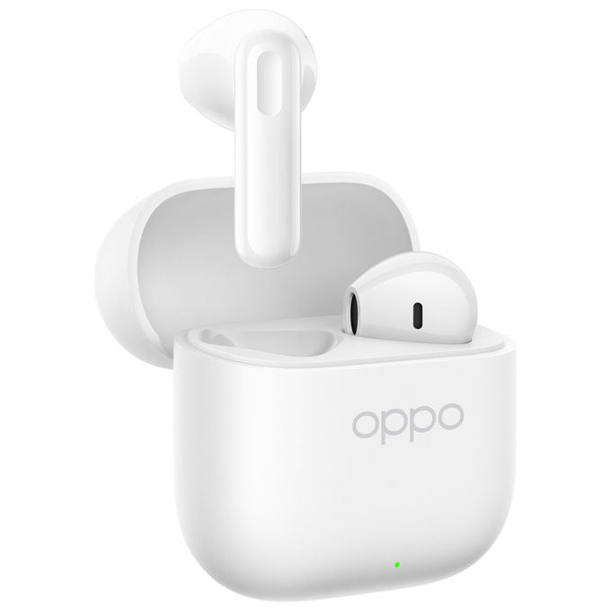 Oppo 110070830042 Enco Buds3 Auricolari True Wireless 42h Autonomia BT 5.4 Driver 12.4mm IP55 Controlli Touch colore Bianco