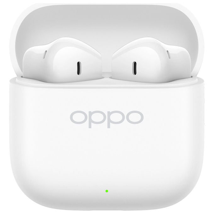 Oppo 110070830042 Enco Buds3 Auricolari True Wireless 42h Autonomia BT 5.4 Driver 12.4mm IP55 Controlli Touch colore Bianco