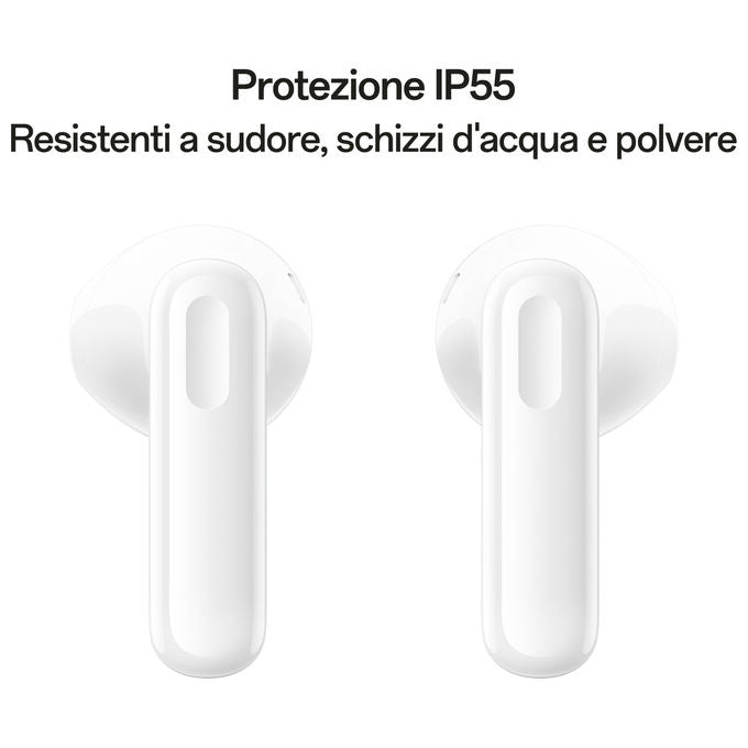 Oppo 110070830042 Enco Buds3 Auricolari True Wireless 42h Autonomia BT 5.4 Driver 12.4mm IP55 Controlli Touch colore Bianco