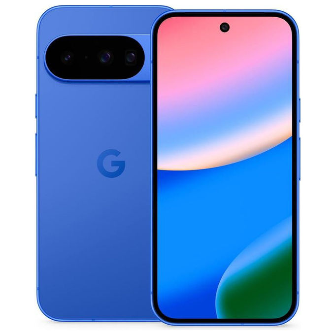 Google GA10216-GB-OM Pixel 10 Smartphone 5G 6.3'' OLED 128GB 12GB RAM Tensor G5 Android 16 Dual SIM colore Indaco