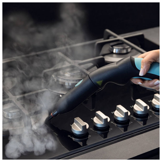 Ariete 4146 XVapor Deluxe Pulitore a Vapore Portatile 1500W 5 bar Caldaia 1,6 L Autonomia 60 min Cavo 6 m colore Blu