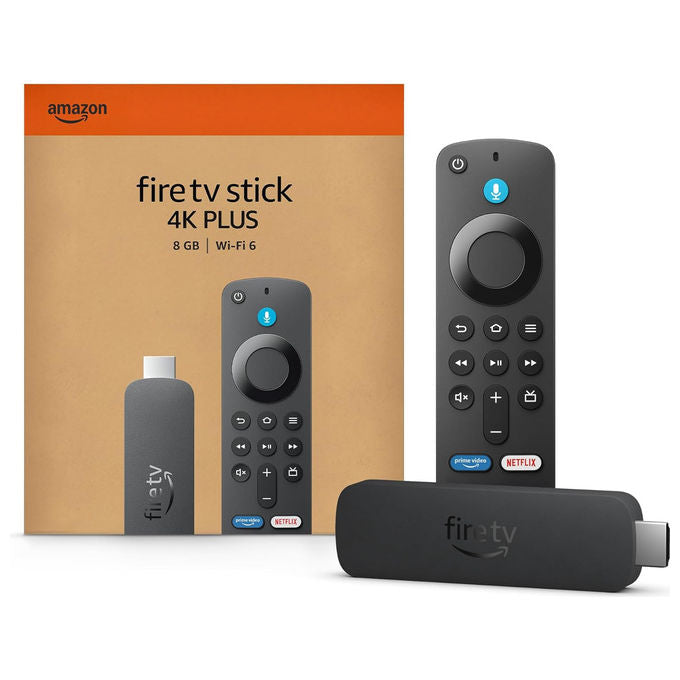 Amazon B0F7ZFWVTC Fire TV Stick 4K Plus Player Streaming HDMI 2.1 4K Ultra HD 60fps Wi-Fi 6 Dolby Vision Atmos 8 GB colore Nero