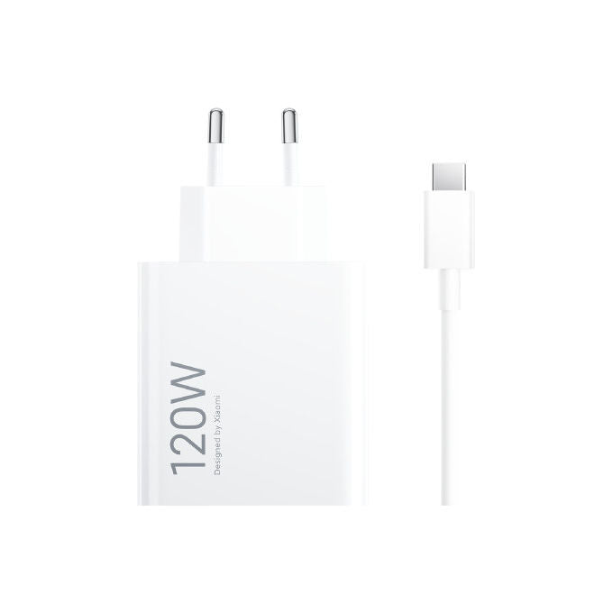 Xiaomi BHR9462EU HyperCharge Combo Caricabatterie 120W USB-A GaN Universale colore Bianco