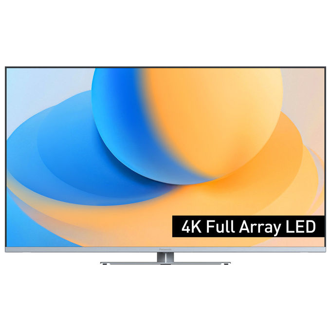 Panasonic TV-55W93AE6 Smart TV 55'' LCD 4K Ultra HD Full-Array Fire OS Dolby Vision IQ HDR10+ 120Hz colore Nero Argento