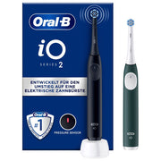 Oral-B 62418 iO Series 2 Spazzolino elettrico a vibrazione 3 modalita' timer 2 min colore Nero Verde