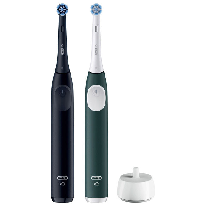 Oral-B 62418 iO Series 2 Spazzolino elettrico a vibrazione 3 modalita' timer 2 min colore Nero Verde