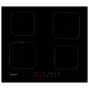 Indesit IS F 97Q60 NE Piano cottura a induzione 59 cm 4 zone vetroceramica Touch comandi frontali Booster colore Nero