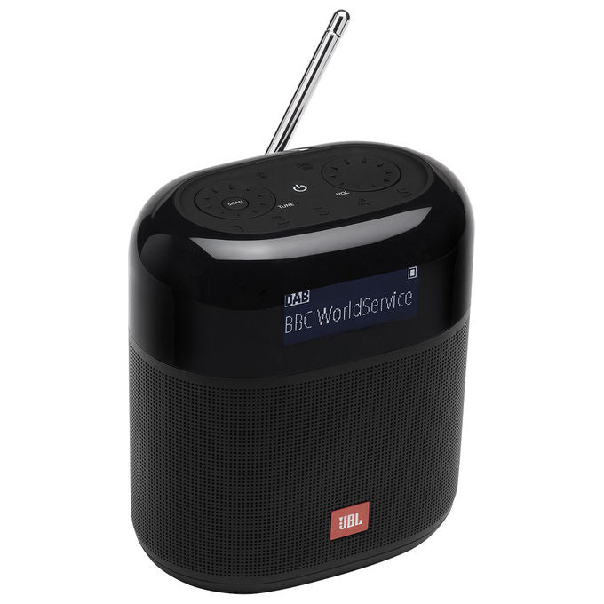JBL TUNERXLBLKEUNA Tuner XL Radio Portatile Digitale DAB FM Bluetooth 10W IPX7 autonomia 15h colore Nero
