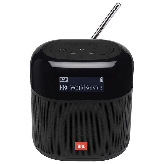 JBL TUNERXLBLKEUNA Tuner XL Radio Portatile Digitale DAB FM Bluetooth 10W IPX7 autonomia 15h colore Nero