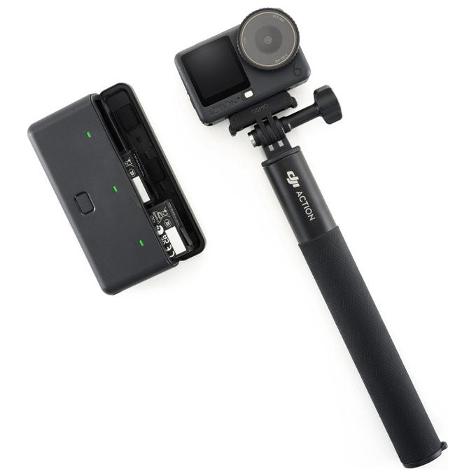 DJI CP.OS.00000506.04 Osmo Action 6 Adventure Combo Action Camera 4K 38MP Wi-Fi 6 impermeabile 20m 3 batterie colore Nero