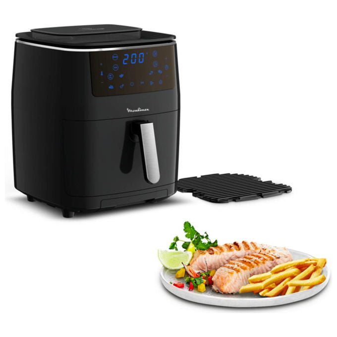 Moulinex AL2018 Friggitrice ad aria 6,5 L 1700 W 7 Programmi Display LCD colore Nero