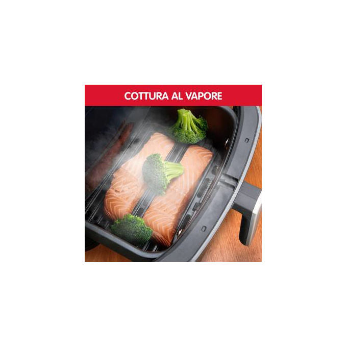 Moulinex AL2018 Friggitrice ad aria 6,5 L 1700 W 7 Programmi Display LCD colore Nero
