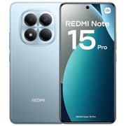 Xiaomi Redmi Note 15 Pro Smartphone 8 GB 256 GB Display 6.77'' AMOLED 200 MP Batteria 6500 mAh IP65 colore Glacier Blue