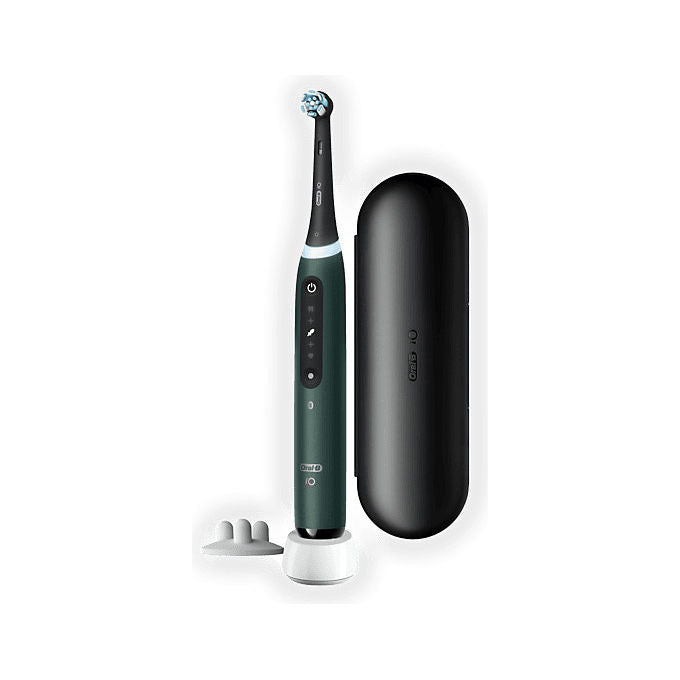 Oral-B IO5SFORESTGREEN iO Series 5S Spazzolino elettrico Rotatoria oscillante 5 modalita' Timer colore Verde
