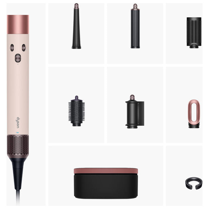 Dyson 601848-01 Airwrap i.d. Multistyler 1300 W Funzione Ionica 3 Velocita' 6 Accessori colore Rosa Ceramico Oro Rosa