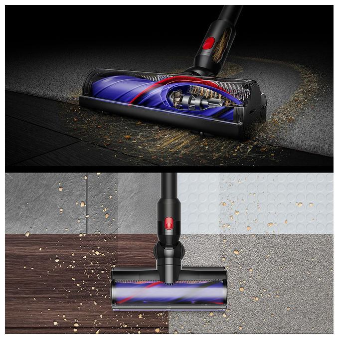 Dyson 226587-01 V8 Cyclone Aspirapolvere a Bastone Senza Filo Ciclonico 0,54 L 150 AW 60 min autonomia colore Nero