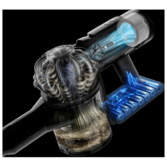 Dyson 226587-01 V8 Cyclone Aspirapolvere a Bastone Senza Filo Ciclonico 0,54 L 150 AW 60 min autonomia colore Nero