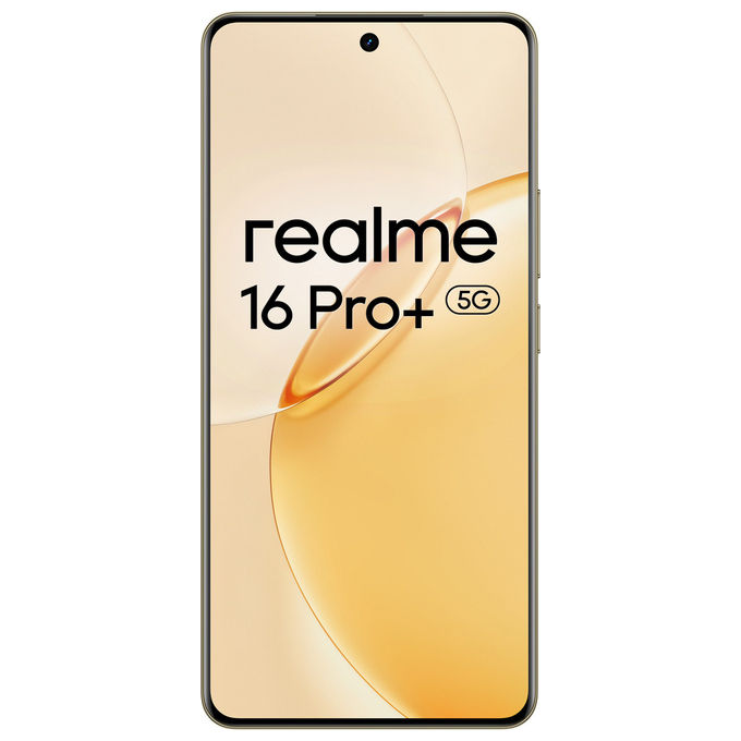 Realme RMX5131 16 Pro+ Smartphone 5G 6.8'' AMOLED 12 GB 512 GB Snapdragon 7 Gen 4 NFC 7000 mAh colore Oro
