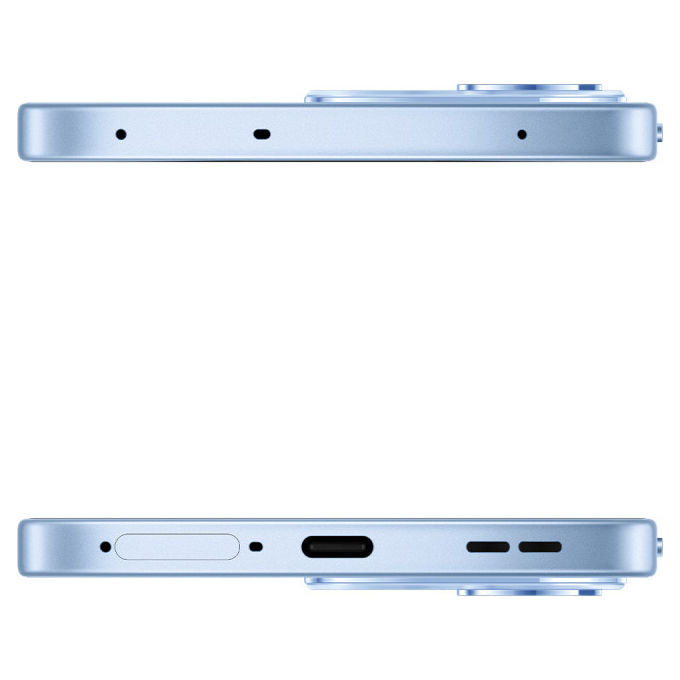 Oppo RENO15 F 5G Smartphone 6.57'' AMOLED 120Hz 8GB RAM 256GB Snapdragon 6 Gen 1 Tripla Cam 50MP Batteria 6500 mAh colore Aurora Blue
