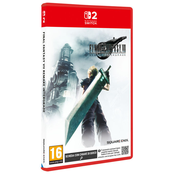 Square Enix SQXL00180 Final Fantasy VII Remake Intergrade Gioco Nintendo Switch 2 RPG Azione Keycard PEGI 16