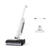 Rowenta GZ7035 X-Clean 10 Aspirapolvere a Bastone 2 in 1 Secco e Bagnato 200 W Autonomia 60 min Autopulizia 400 m² colore Argento Bianco