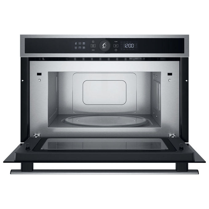 Whirlpool WMD4I4MX Forno a microonde da incasso con Grill 31 L 1000 W 6° Senso Crisp Display LCD Touch colore Acciaio Inox