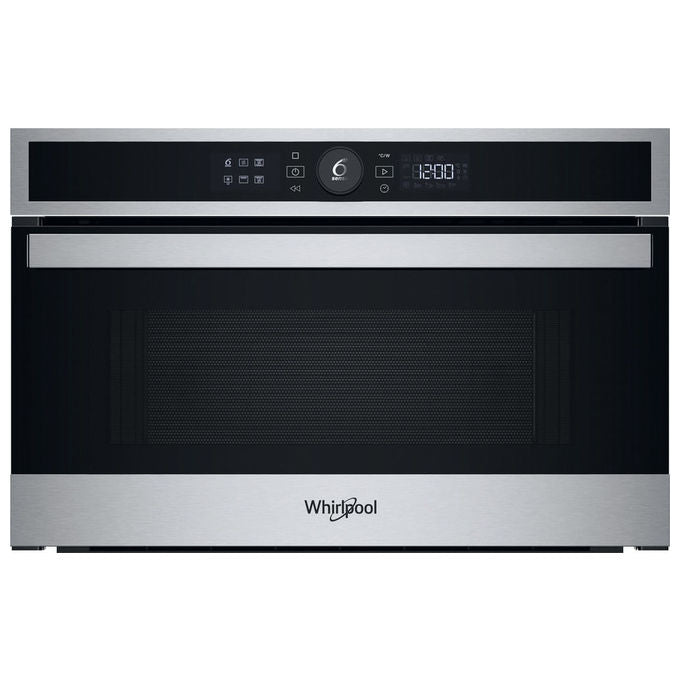 Whirlpool WMD4I4MX Forno a microonde da incasso con Grill 31 L 1000 W 6° Senso Crisp Display LCD Touch colore Acciaio Inox