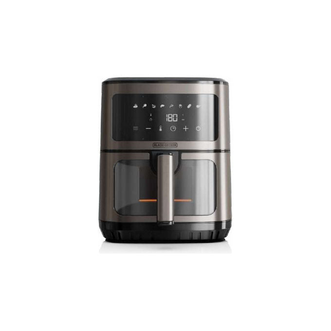 Black and Decker BXAF2501E Friggitrice ad aria 6,5 L 1600 W 8 programmi display touch colore Nero