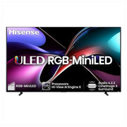 Hisense 116UXQ Smart TV Mini LED ULED 116'' 4K UHD 165 Hz 8000 nit Dolby Atmos Wi-Fi 6 colore Nero