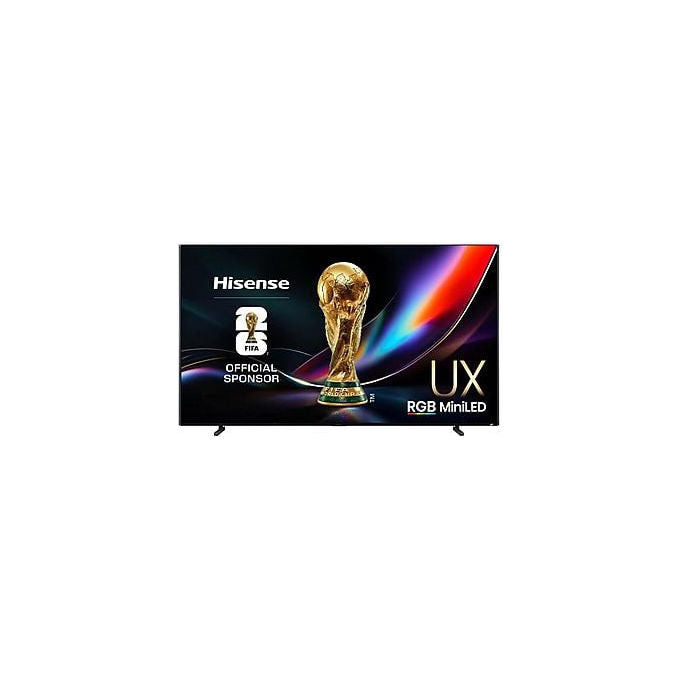 Hisense 100UXQ Smart TV Mini LED ULED 100'' 4K UHD 165 Hz Dolby Vision FreeSync Premium Pro VIDAA colore Nero