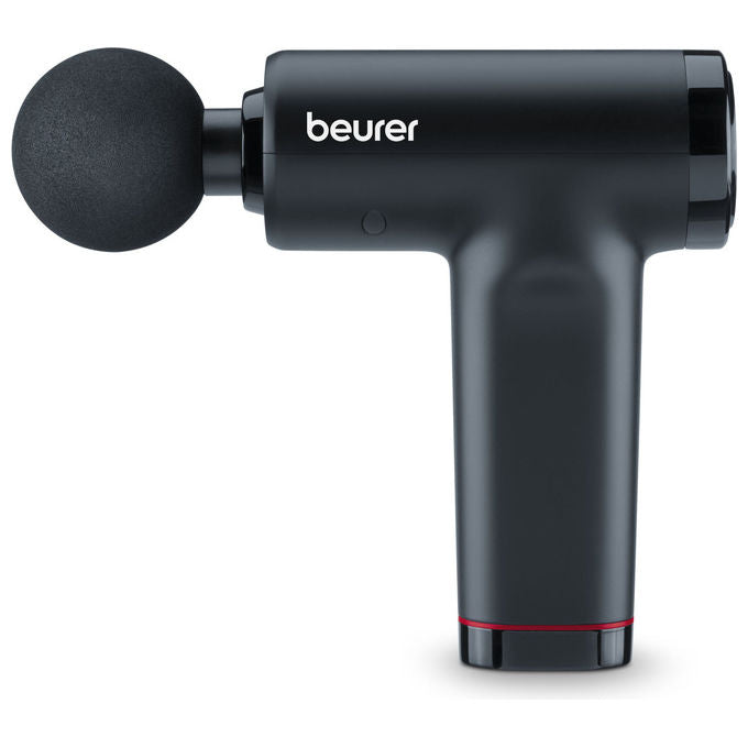Beurer MG 89 COMPACTPOWER Massaggiatore Muscolare a Percussione 5 Livelli 3 Testine Autonomia 240 min colore Nero